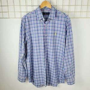 Polo Ralph Lauren Blue Plaid Button-Down Shirt